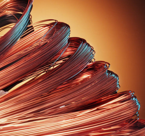 coil of copper wires